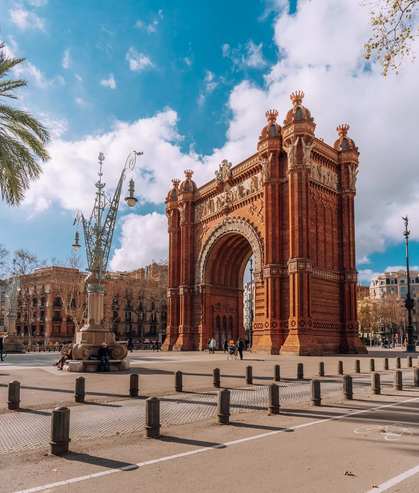 The Arc de Triomf in Barcelona