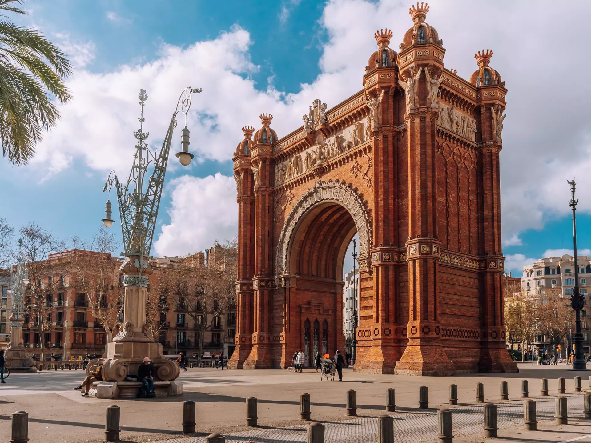 The Arc de Triomf in Barcelona