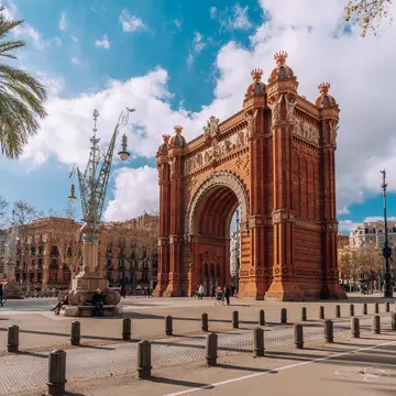 The Arc de Triomf in Barcelona