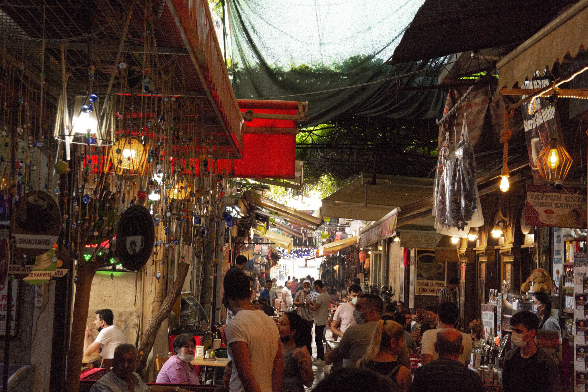 Ä°zmir KemeraltÄ± Bazaar Market, Turkey Middle East, Vintage Colors, Shopping Crowded People, Tight street, Day Light, Traditional Coffee Houses
İzmir Kemeraltı Bazaar Market, Turkey Middle East, Vintage Colors, Shopping Crowded People, Tight stre...