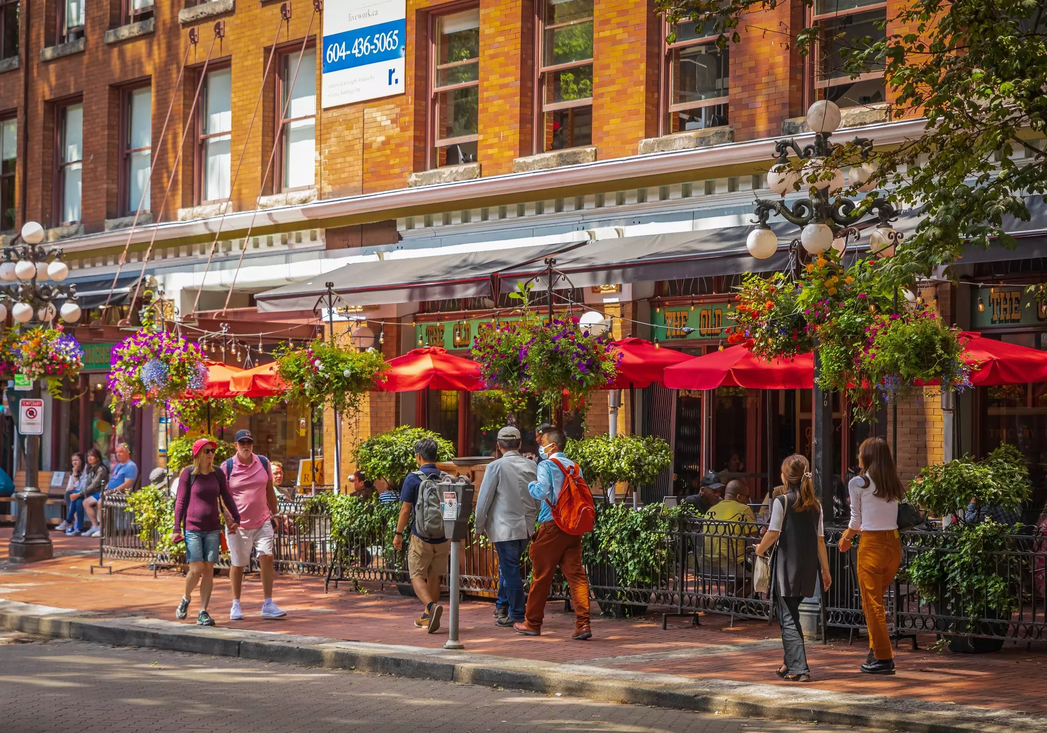 Gastown neighborhood in Vancouver
