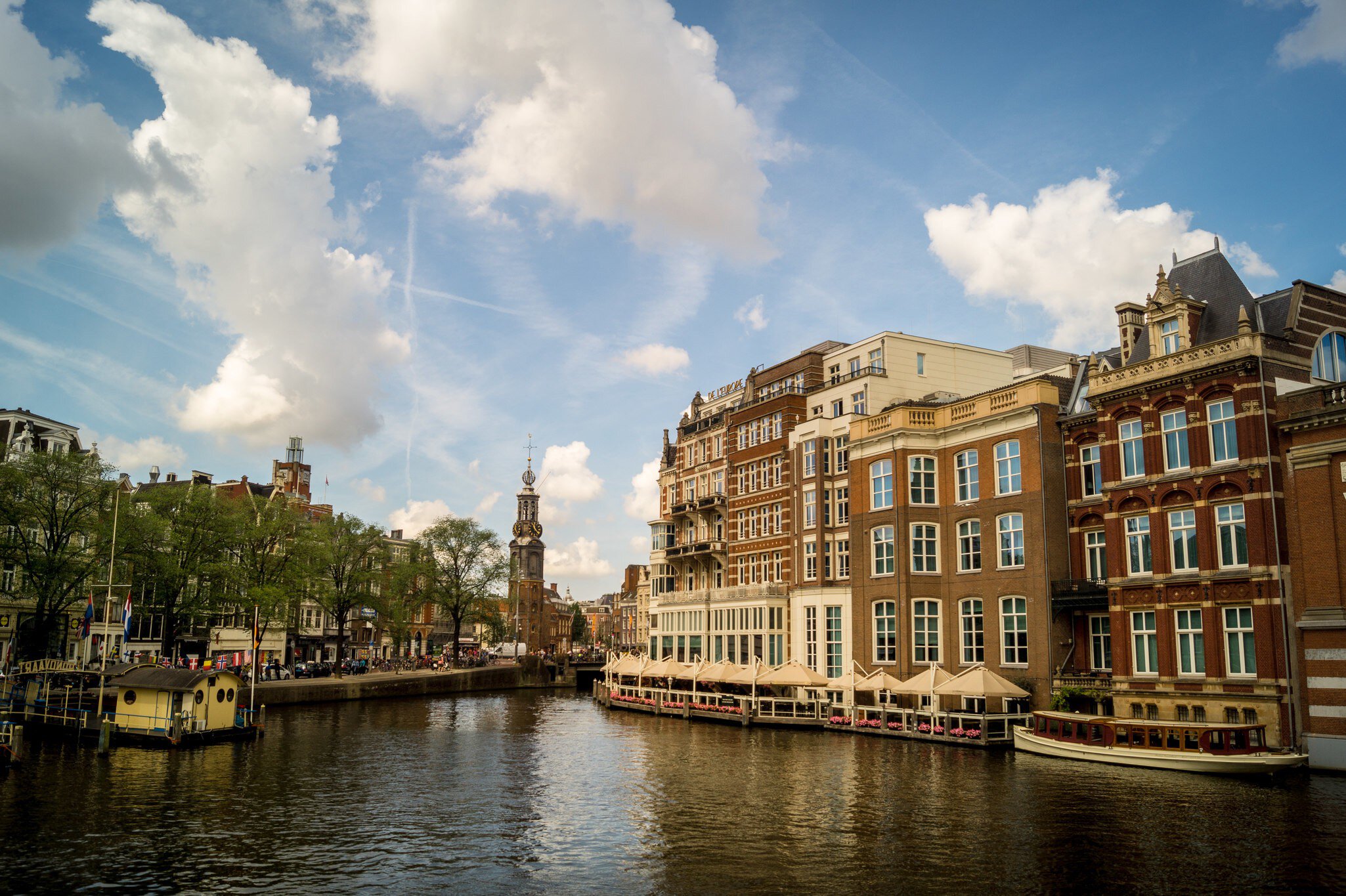 Waterfront buildings at Eindhoven city in the Netherlands.