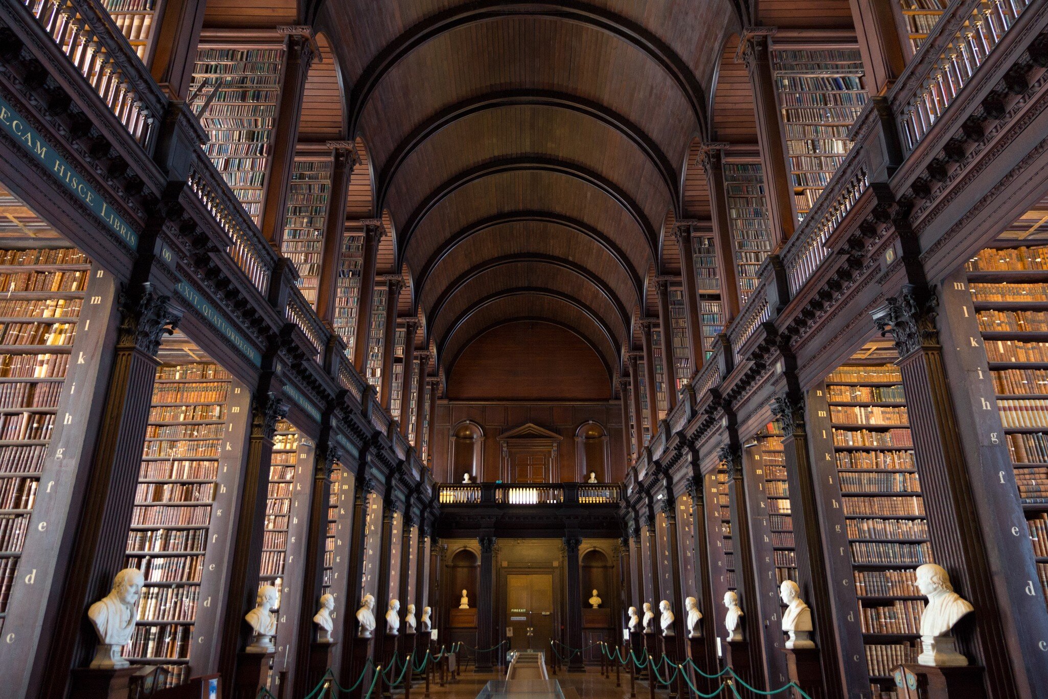 DUBLIN, IRELAND - FEB 15: The Long Room in the Trinity College Library on Feb 15, 2014 in Dublin, Ireland. Trinity College Library is the largest library in Ireland and home to The Book of Kells.
academic, ancient, architecture, archives, bibliophile, book, collection, college, complexity, concentration, culture, dublin, education, educational, encyclopedia, europe, famous, hall, historic, history, indoors, inside, institute, intelligence, ireland, irish, kells, ladder, landmark, learning, library, literature, long, memories, monument, old, research, room, school, science, shelf, student, tourism, travel, trinity, university, vintage, wood