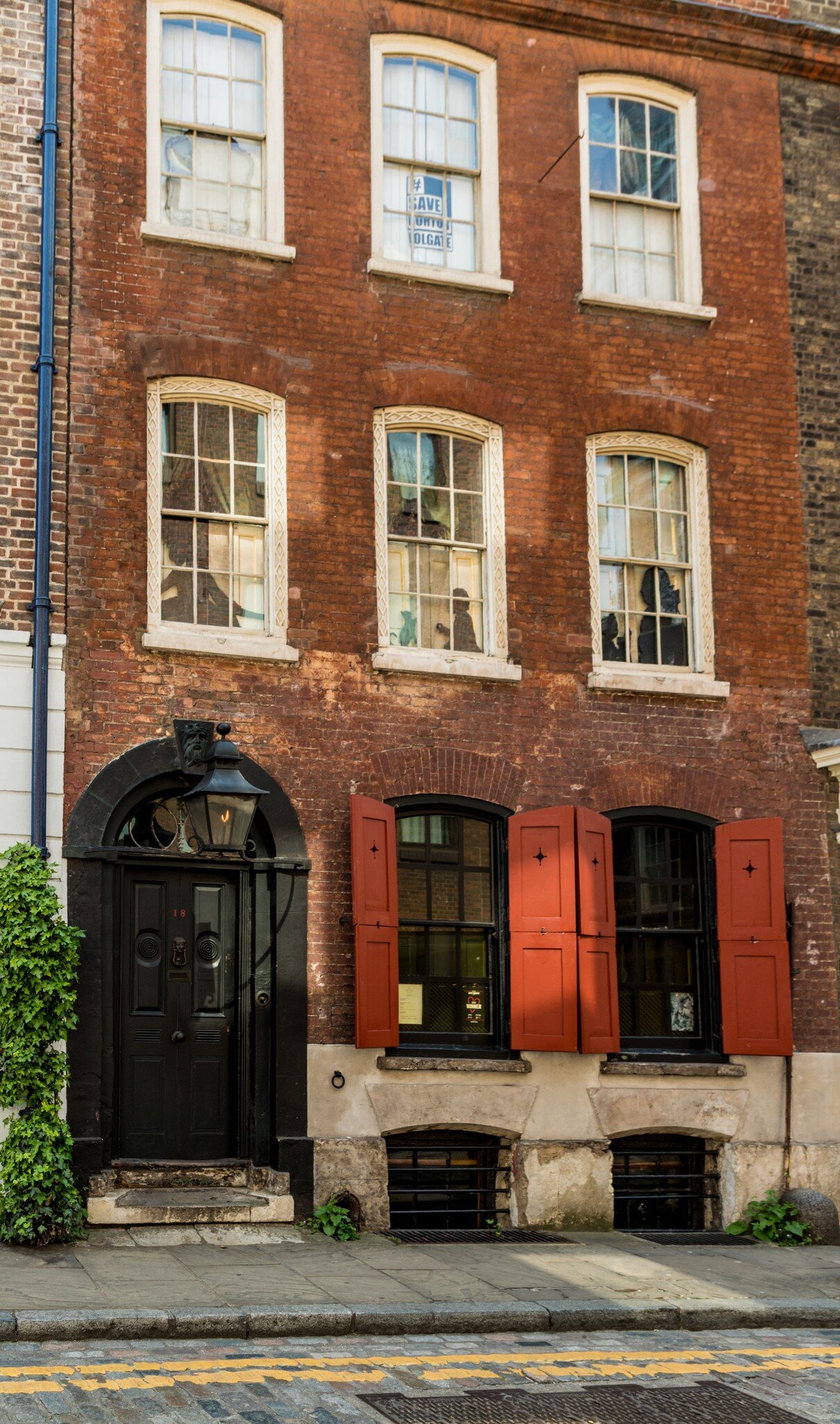 A view of Dennis Severs' House in London, UK.