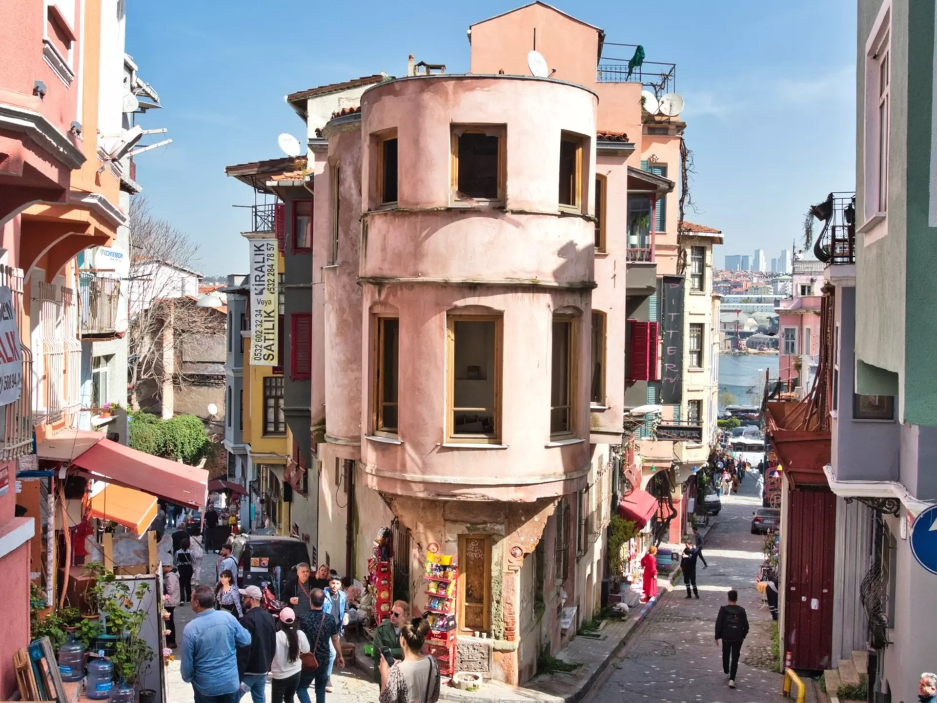 Istanbul, Turkey - March 28, 2024 : Balat district street view in Istanbul. Balat is popular tourist attraction in Istanbul, Turkey., License Type: media, Download Time: 2024-08-07T13:43:33.000Z, User: pinkjozie64, Editorial: true, purchase_order: 56530, job: Global Publishing WIP, client: Pocket Istanbul 7, other: Jo-anne RiddellJo-anne Riddell