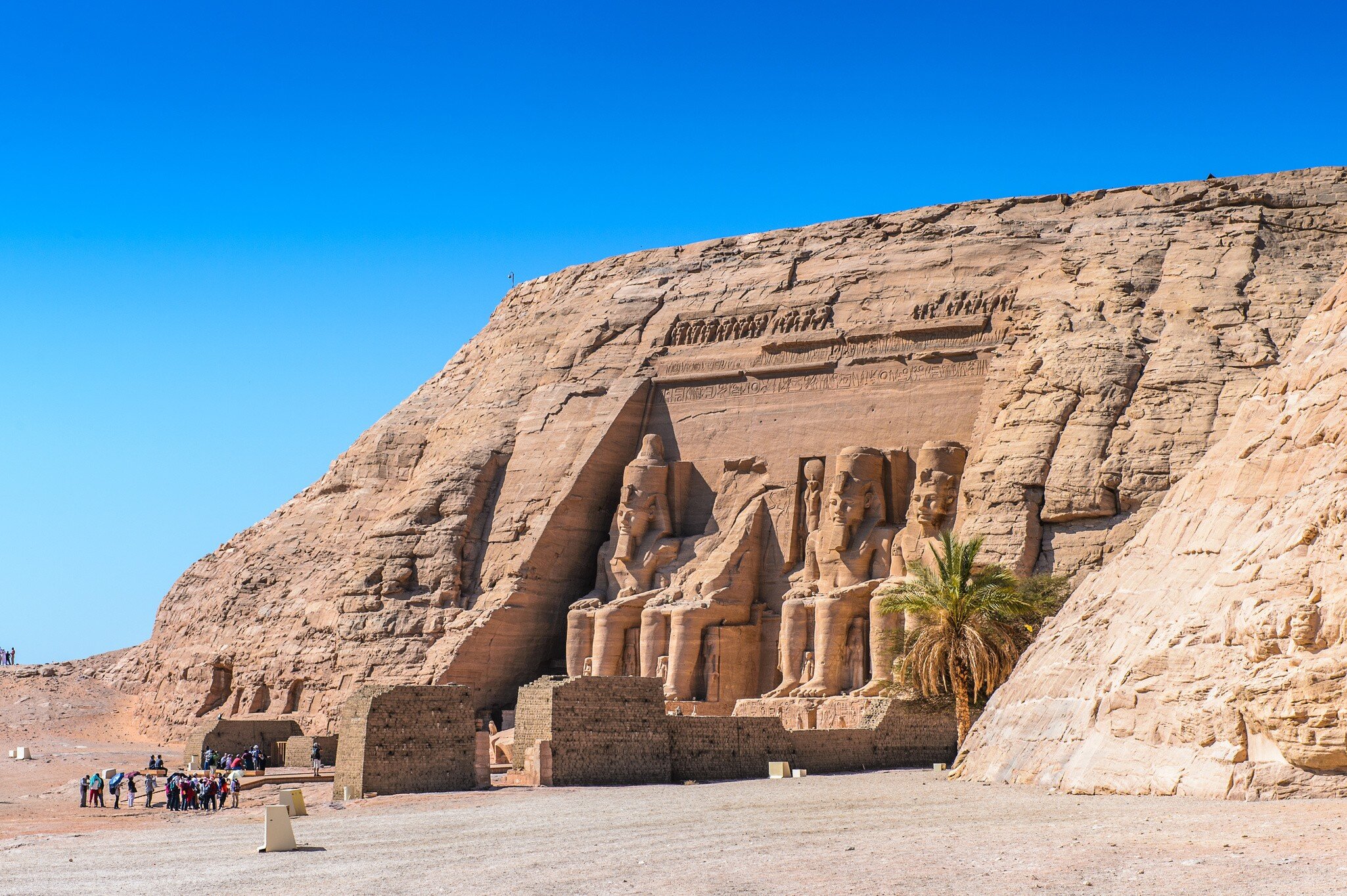 The Great Temple of Ramesses II, Abu Simbel.