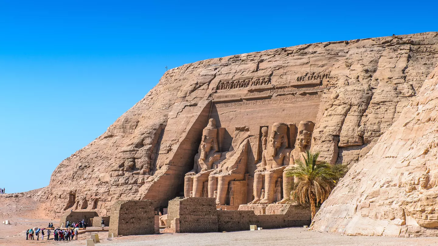 The Great Temple of Ramesses II, Abu Simbel.