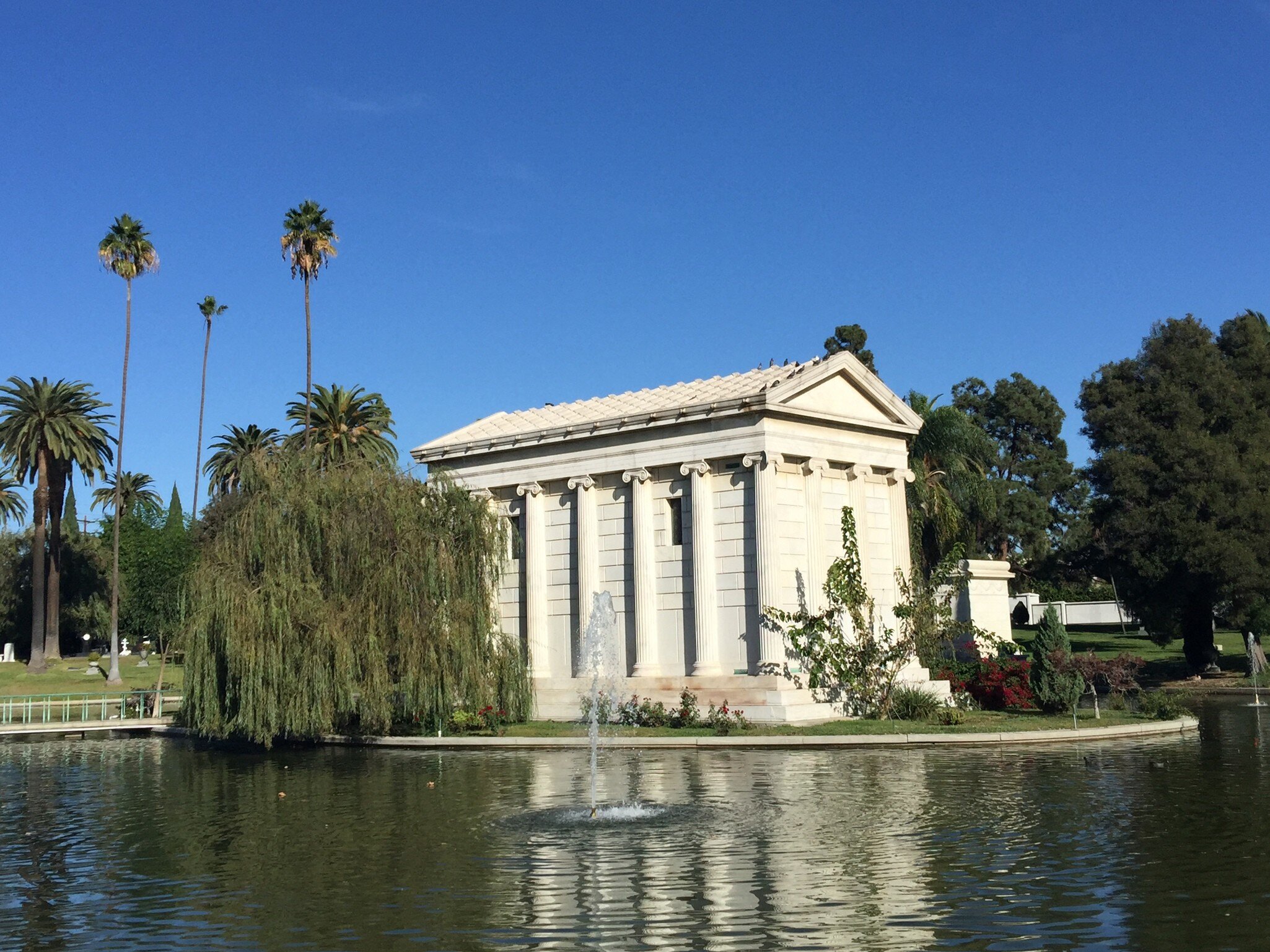 Hollywood Forever cemetery.