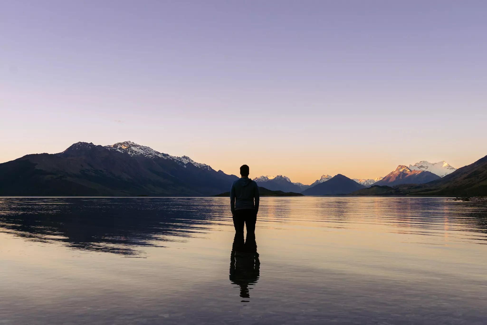 A cold plunge in Lake Wakatipu can lead to serenity © Andres Jacobi / Getty Images