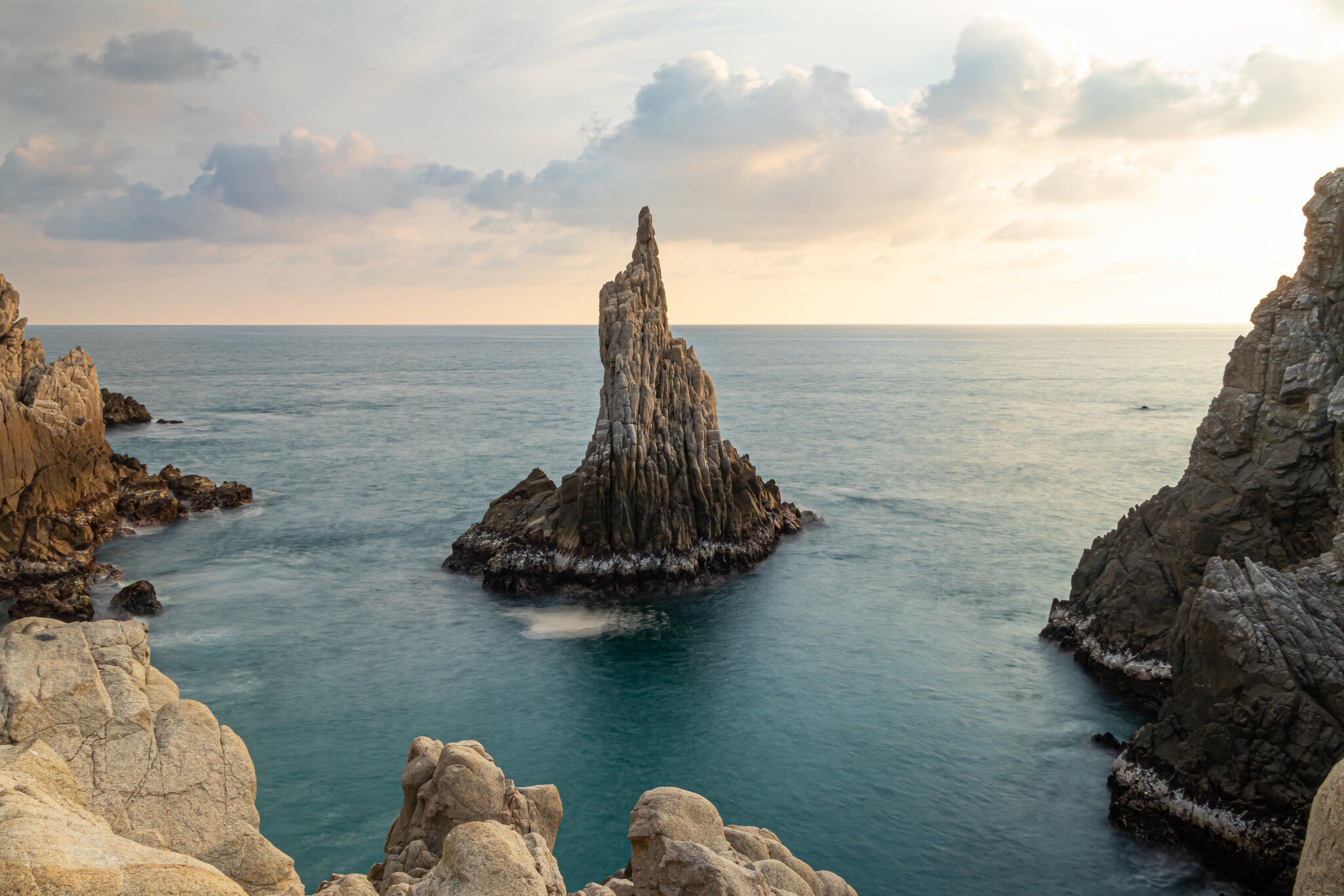 The Finger of God at Maruata Beach Michoacán; Shutterstock ID 1623721984;