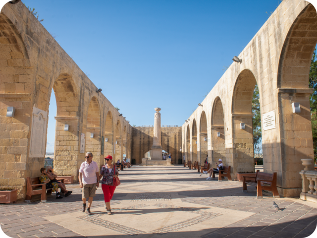 Saluting Battery, Malta