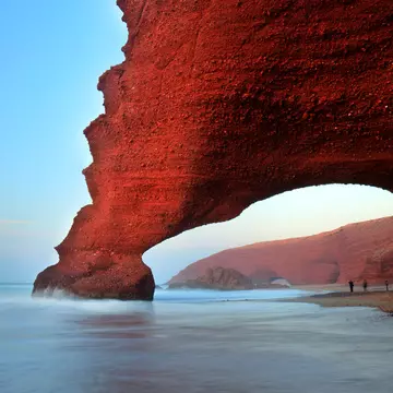 Scenic view of beach