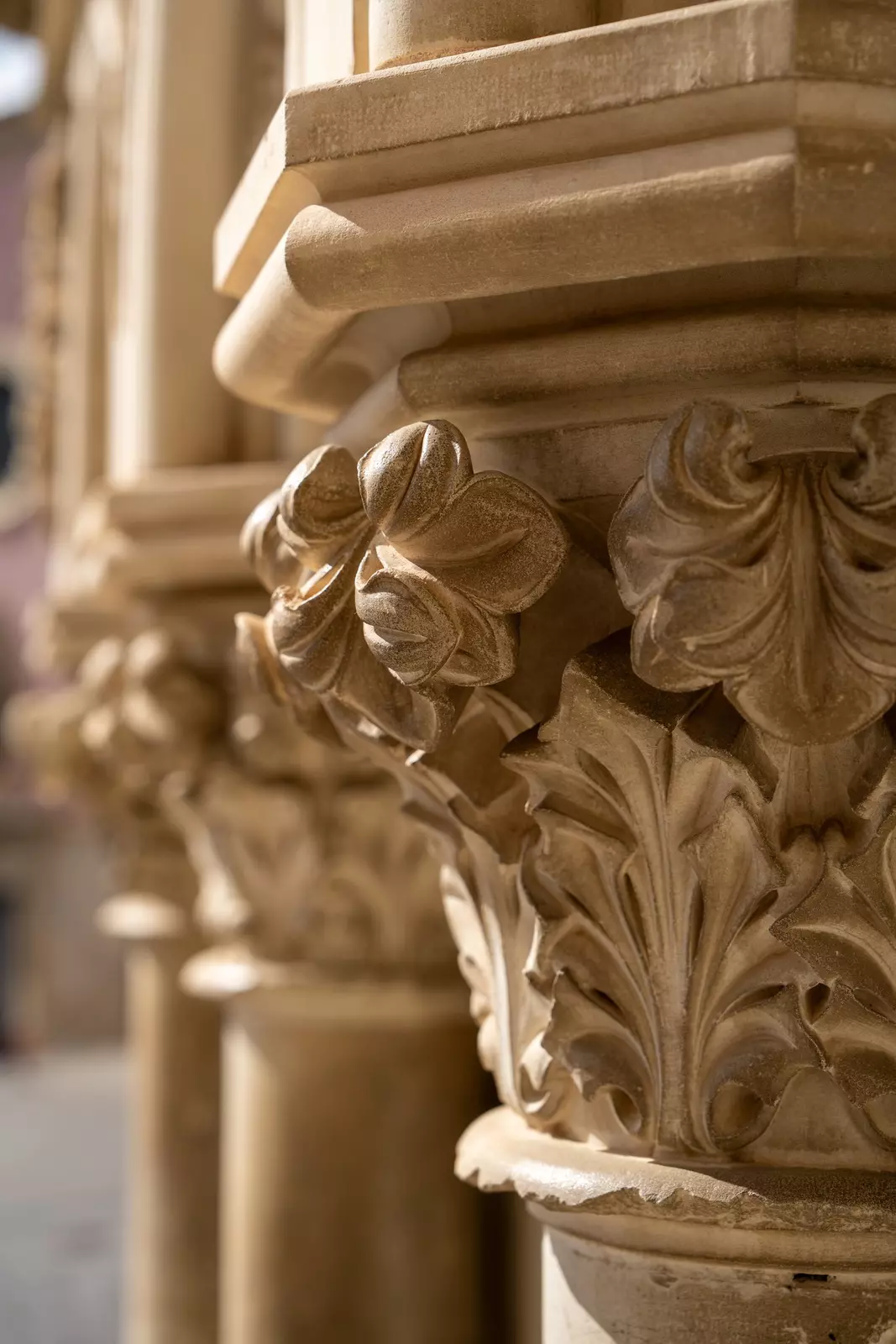 Its façade is predominantly Gothic, with intricate stone carvings.