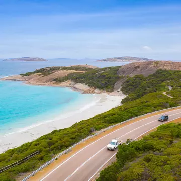 A road trip is a highlight of a visit to Australia, but there are other great ways to travel too. Travelerpix/Shutterstock