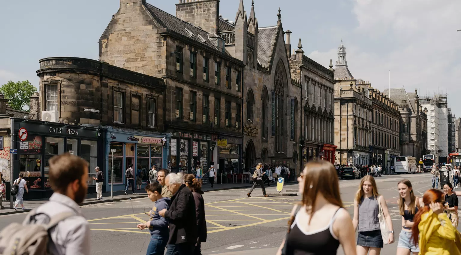 Scenes around Edinburgh, Scotland. June 2026.