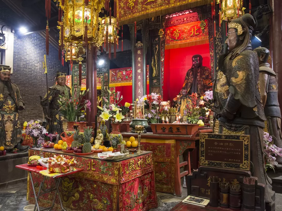 Hong Kong, China. January 14 2016.  Pak Tai temple   License Type: media  Download Time: 2021-12-07T00:47:02.000Z  User:   Is Editorial: Yes  purchase_order:   