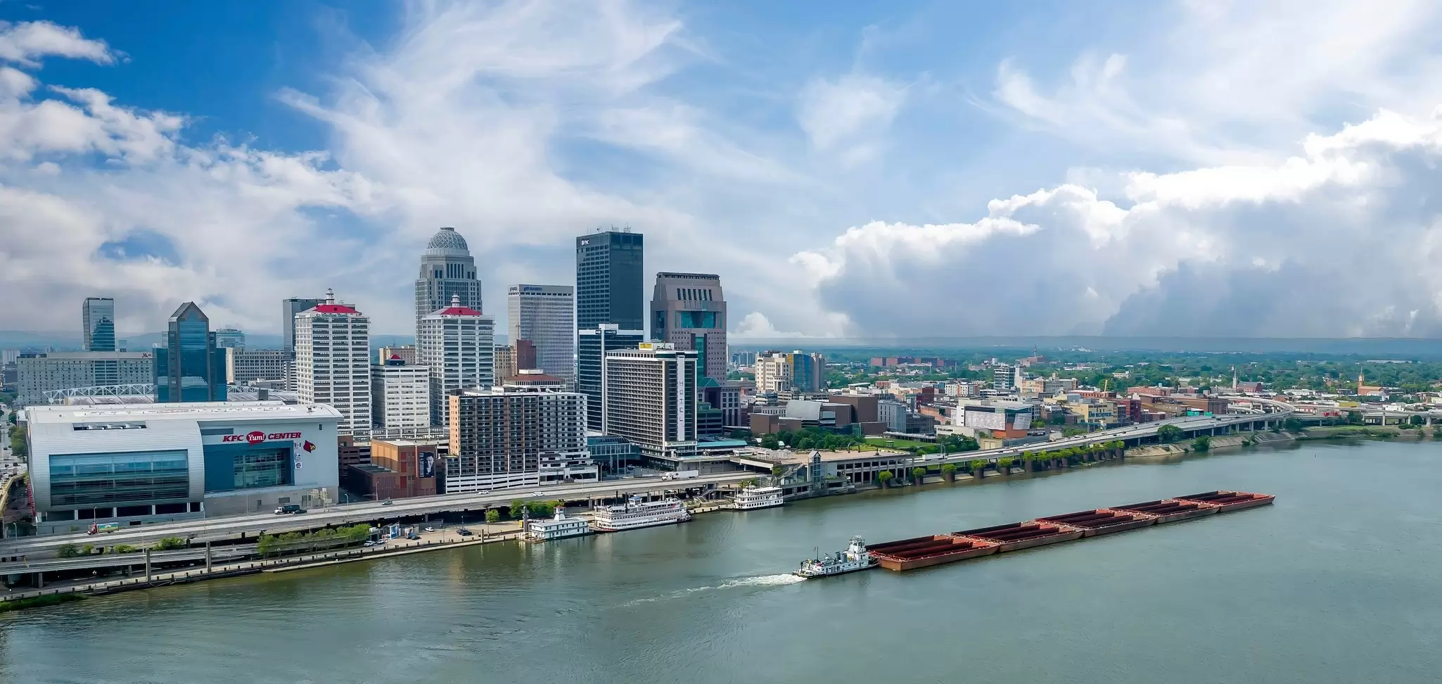 Louisville, Kentucky, is famed for its bourbon heritage and the Kentucky Derby. Grindstone Media Group/Shutterstock