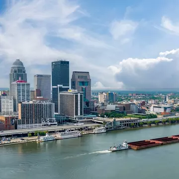Louisville, Kentucky, is famed for its bourbon heritage and the Kentucky Derby. Grindstone Media Group/Shutterstock