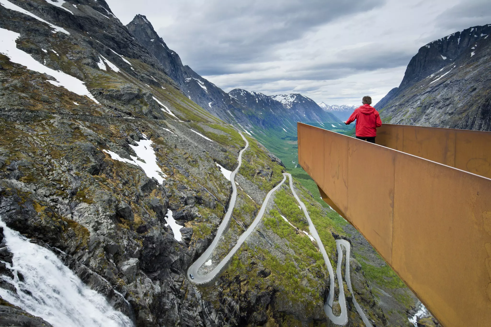 The Trollstigen (the Troll Path) has 11 hairpin bends © Justin Foulkes / Lonely Planet