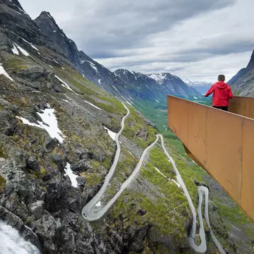 The Trollstigen (the Troll Path) has 11 hairpin bends © Justin Foulkes / Lonely Planet