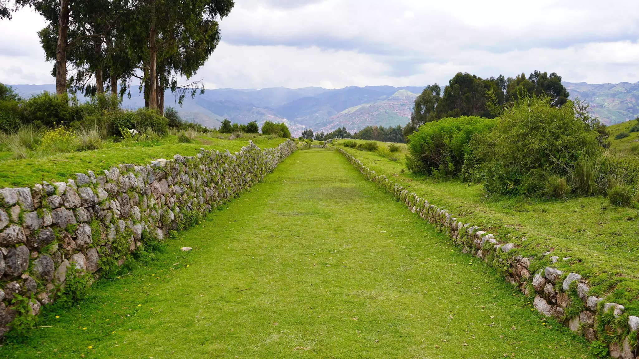 Rolling hills around Cusco, Peru