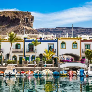 Puerto de Mogan, Gran Canaria. Zdenek Matyas Photography/Shutterstock