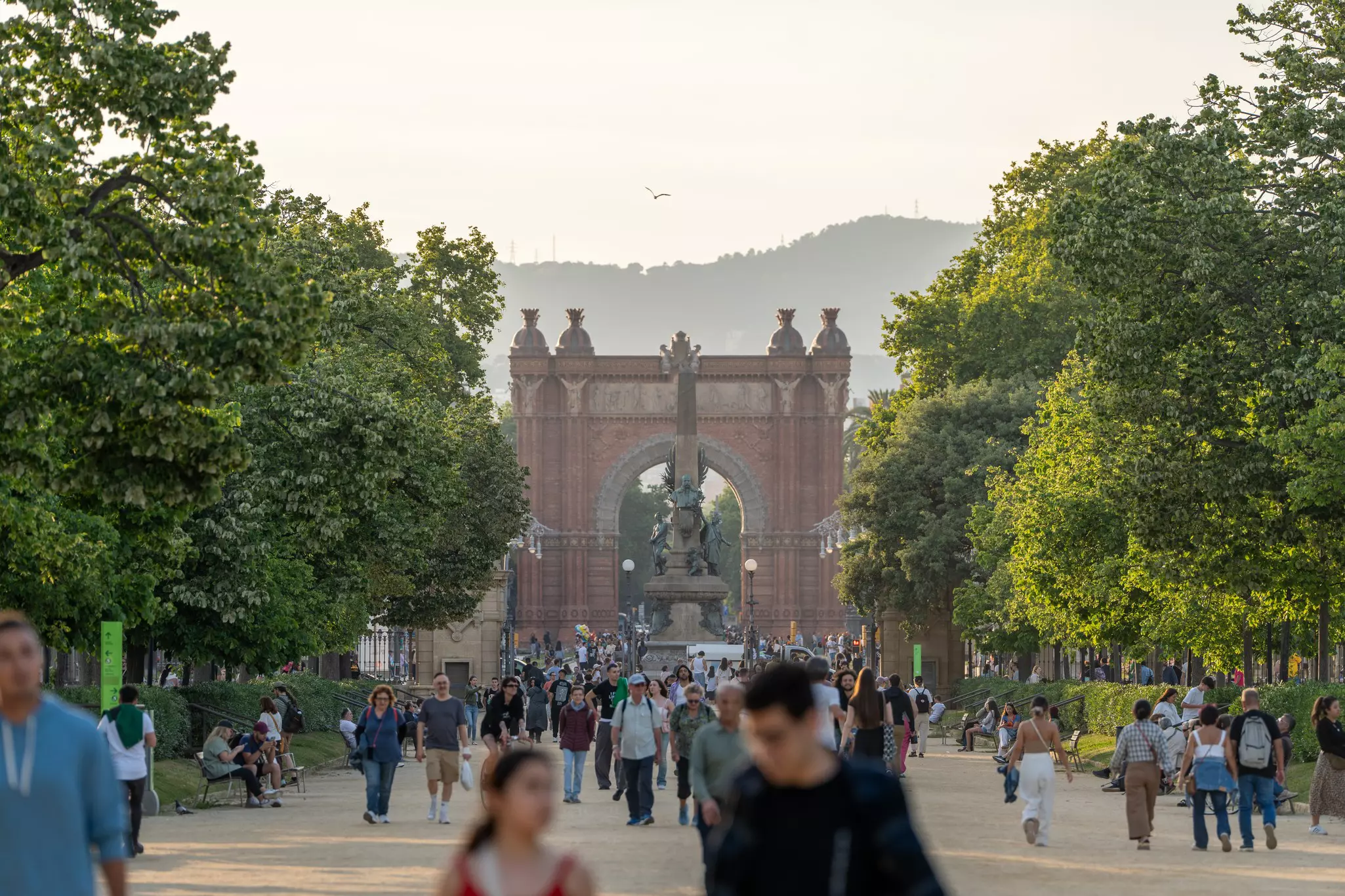View of Arc de Triomf in Ciutadella Park in the El Born neighborhood of Barcelona. Blake Horn for Lonely Planet