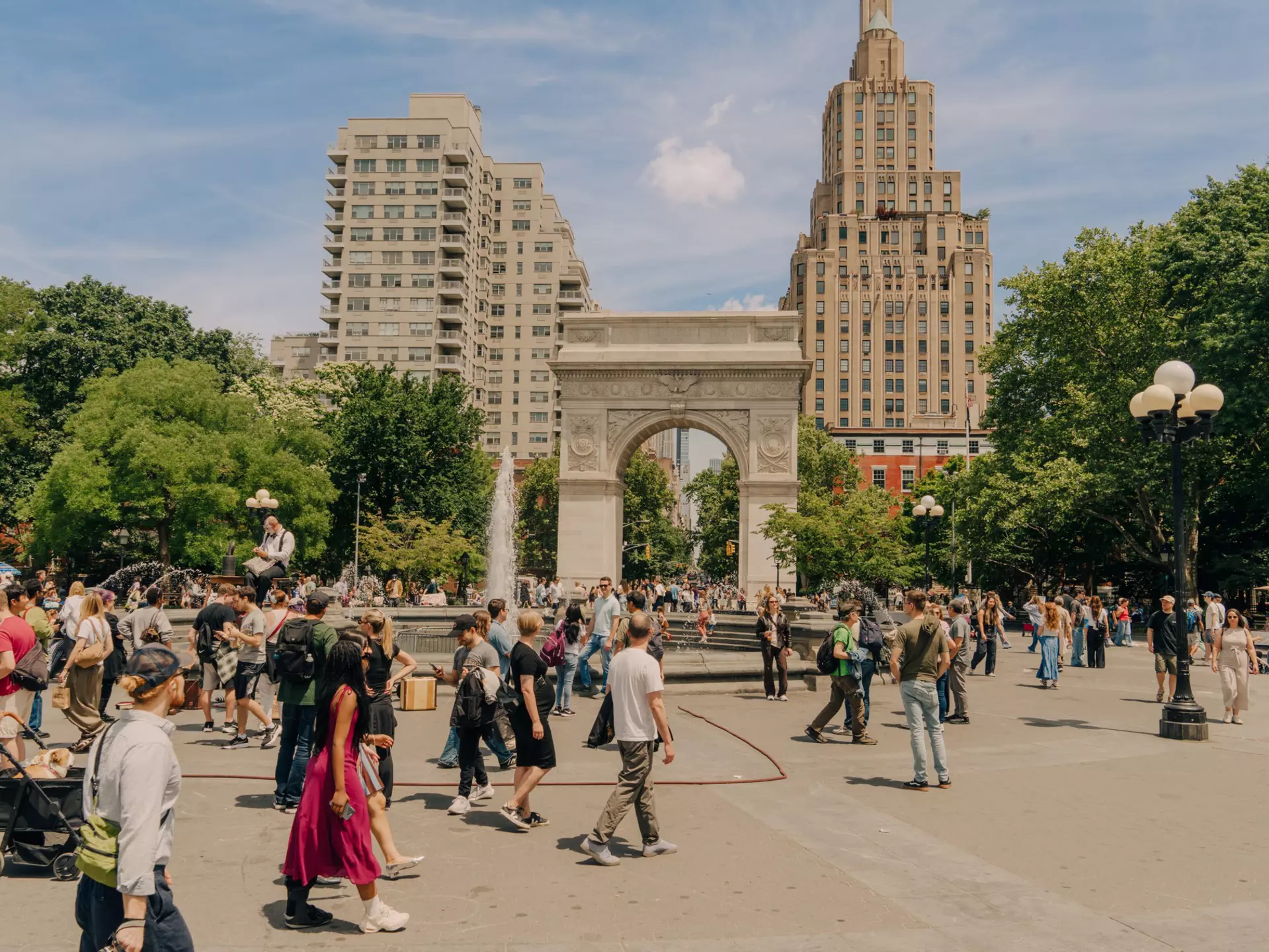 Washington Square Park, Manhattan, New York City.