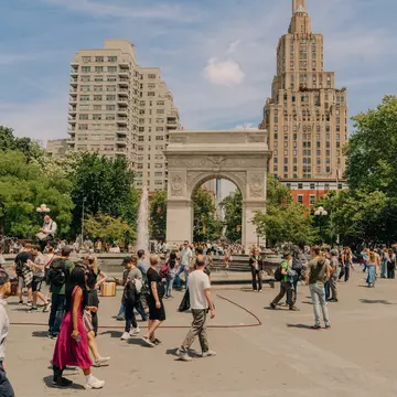 Washington Square Park, Manhattan, New York City.