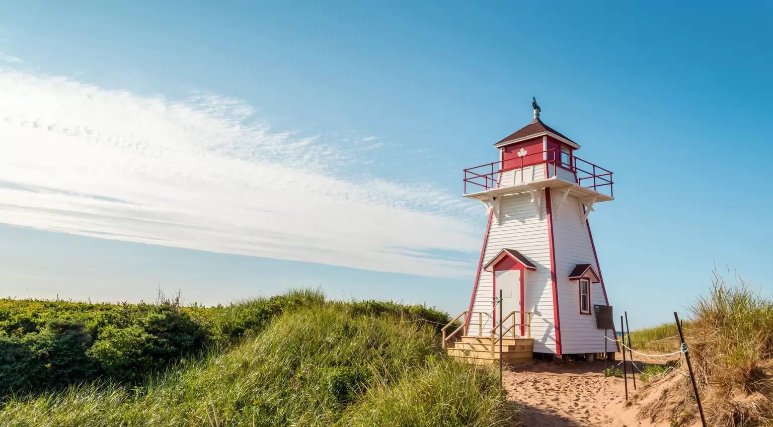 Covehead Lighthouse in Stanhope (Prince Edward Island, Canada)  License Type: media  Download Time: 2021-03-23T21:29:12.000Z  User: AHoward_lonelyplanet  Is Editorial: No  purchase_order:   