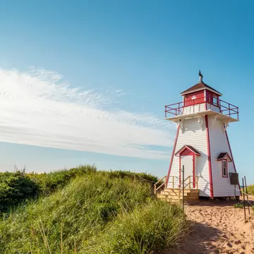 Covehead Lighthouse on Prince Edward Island. Vadim.Petrov/Shutterstock