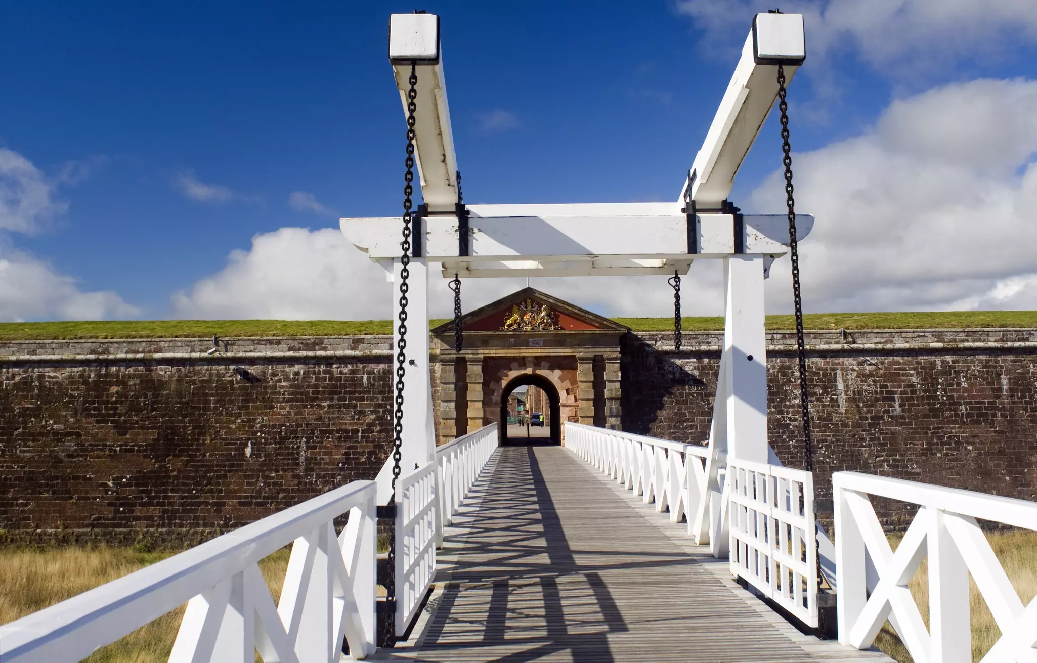 Fort George near Inverness in the Scottish Highlands.