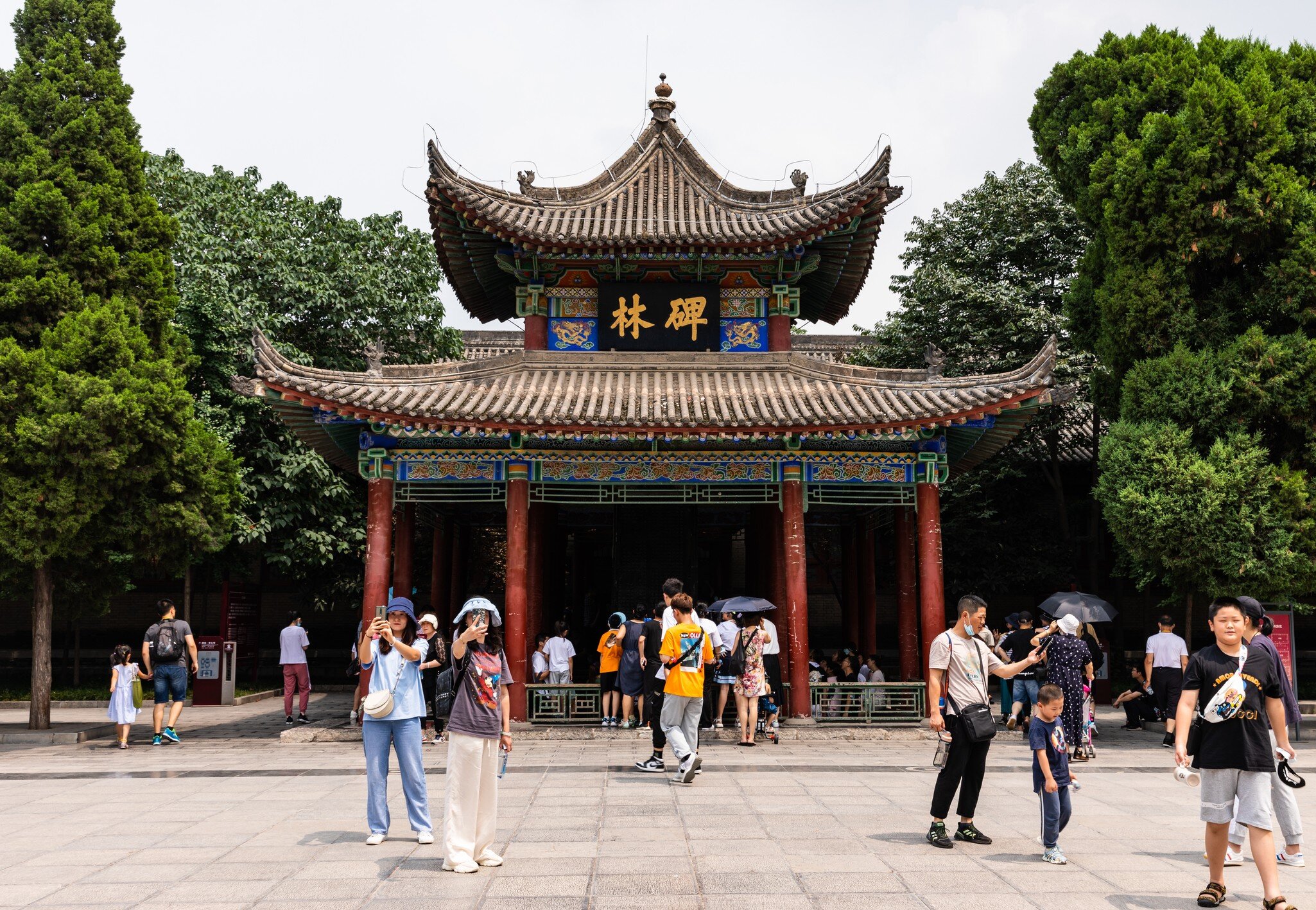 GettyImages-1354119489.jpg
Symbolic stele pavilion in Stele Forest or Beilin Museum