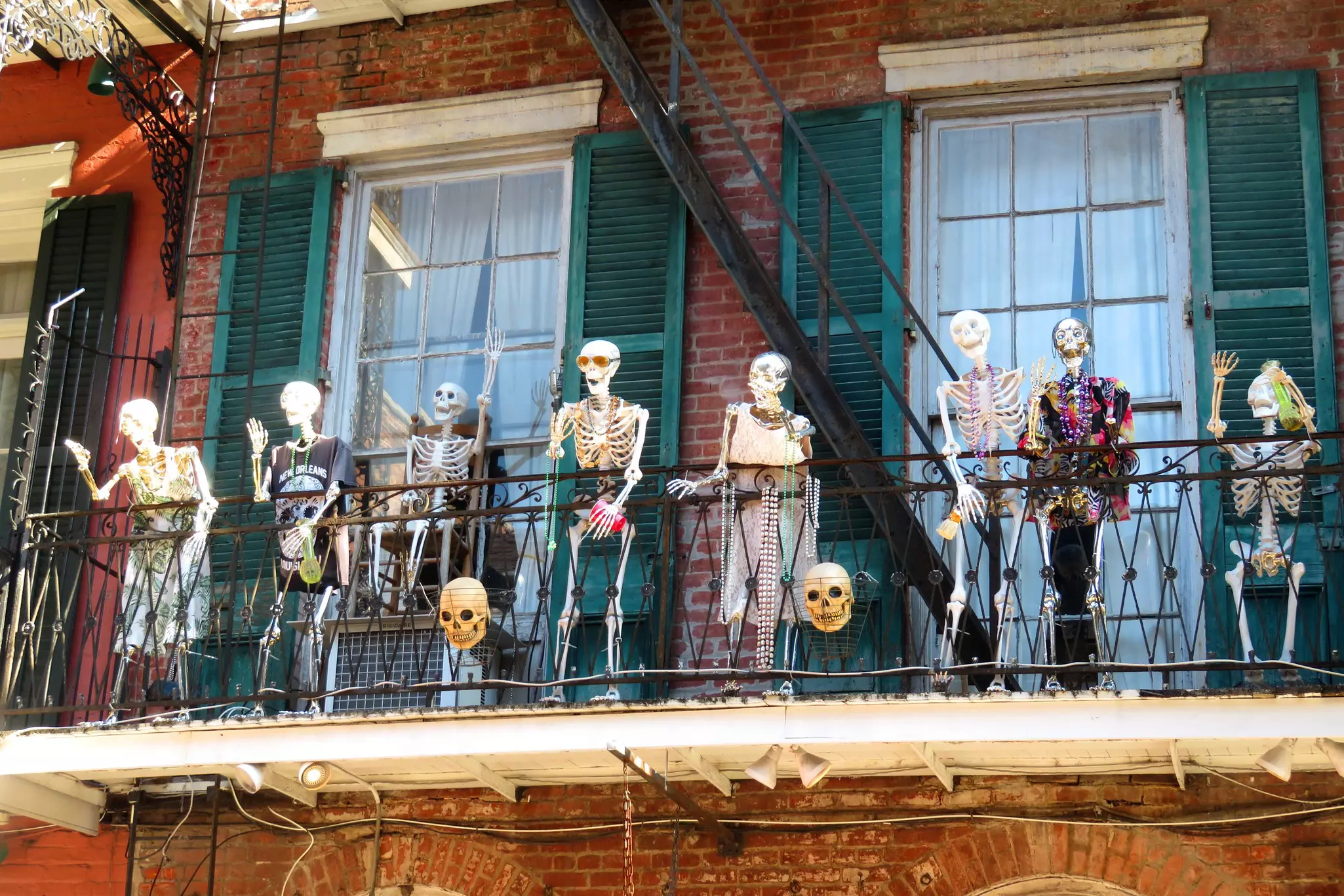 Halloween revelry in New Orleans’ French Quarter is enough to make anyone...dead tired © Bruce Alan Bennett / Shutterstock