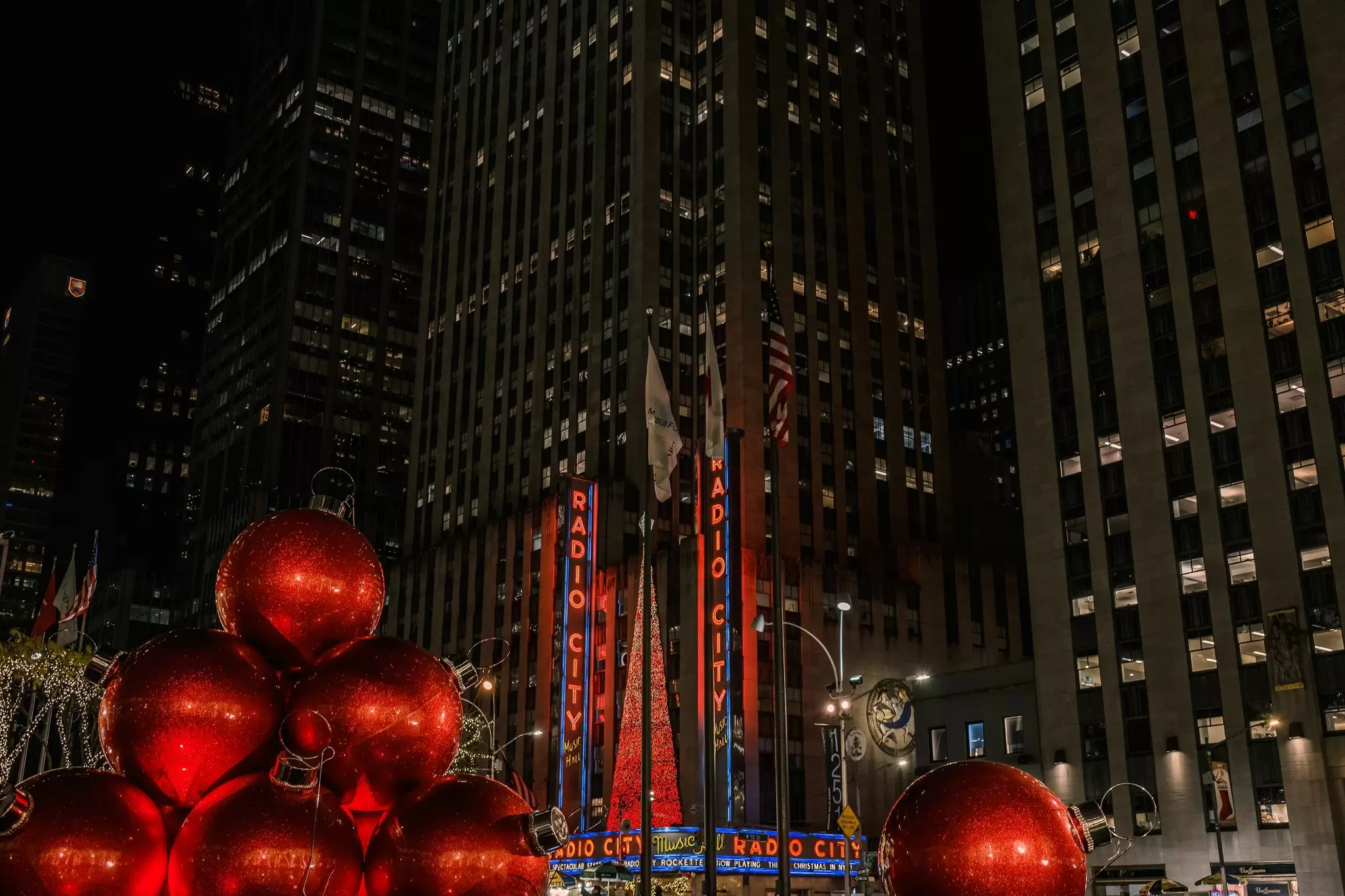 A festive Radio City Music Hall. Maria Florencia Rossi/Shutterstock