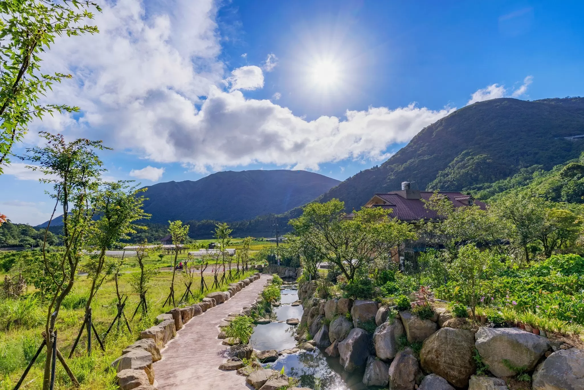 Yangmingshan National Park near Taipei, Taiwan