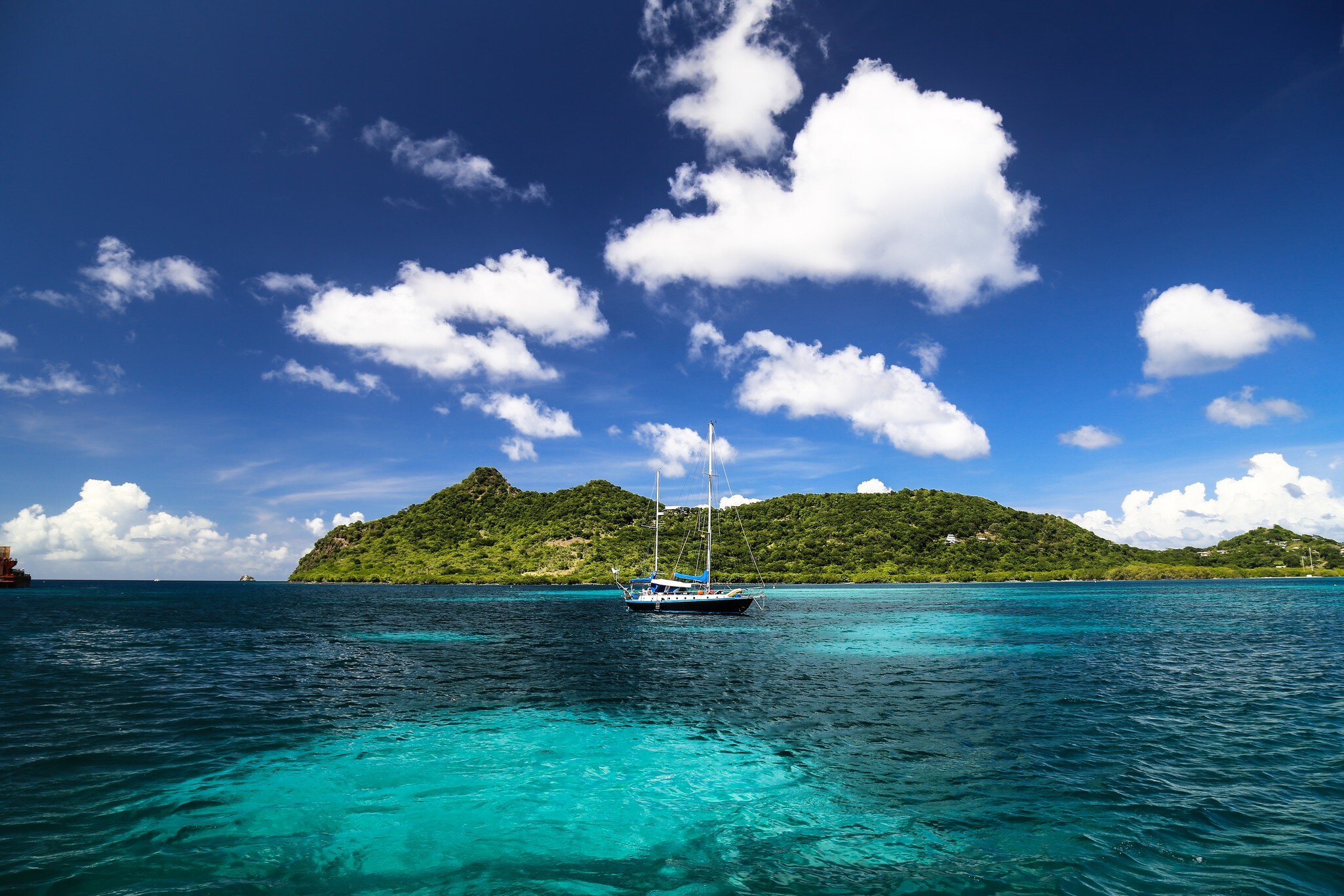 Carriacou
island, sailing, azur, Grenada, Carriacou