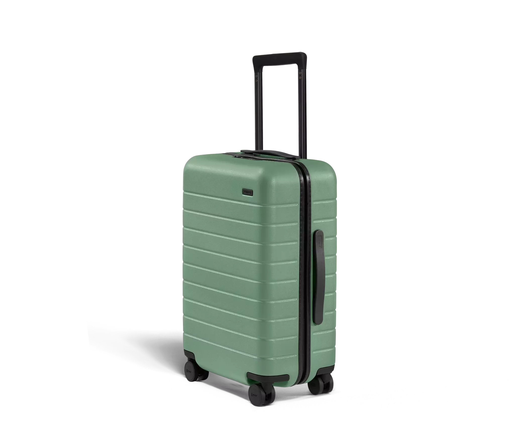Away's sea green-colored carry-on