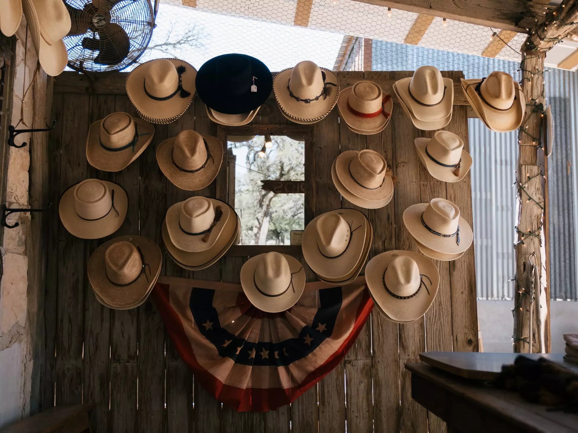 Snail Creek Hat Company in Luckenbach. A Texas road trip can create memories that last a lifetime. 