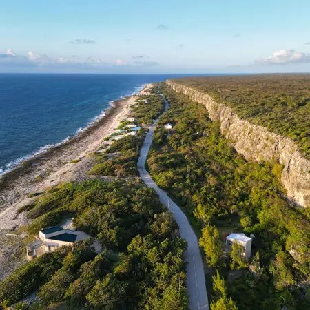 Grand Cayman sister island Cayman Brac aerial view  License Type: media  Download Time: 2023-08-20T16:00:22.000Z  User: claramonitto  Is Editorial: No  purchase_order: