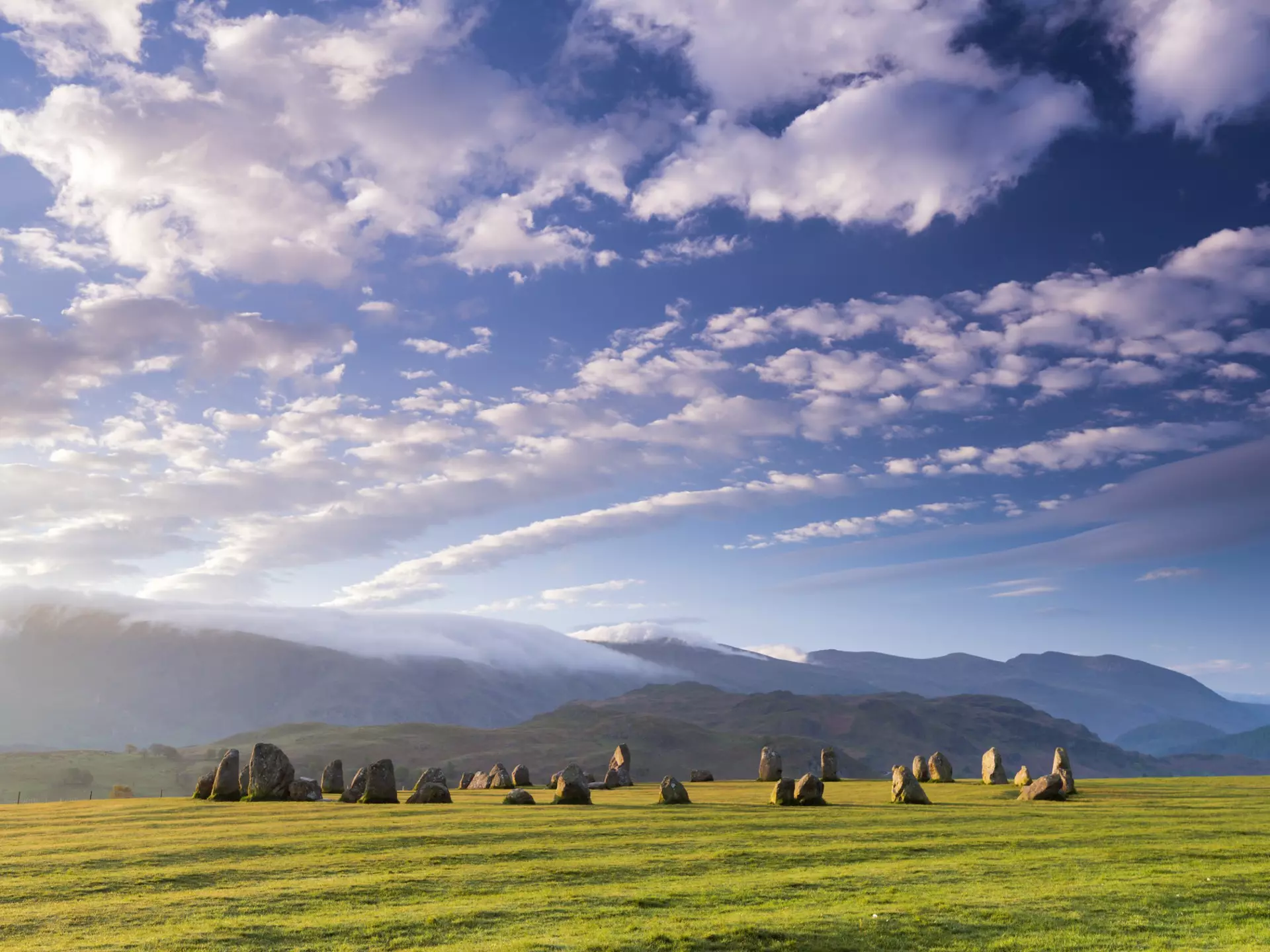 The Castlerigg Stone Circle is one of many fascinating ancient sites in England © John Finney Photography / Getty Images