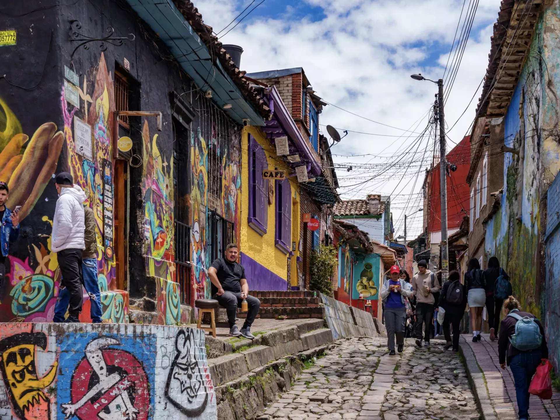 The Colombian capital is a city of vibrant neighborhoods, like colorful La Candelaria. Shutterstock
