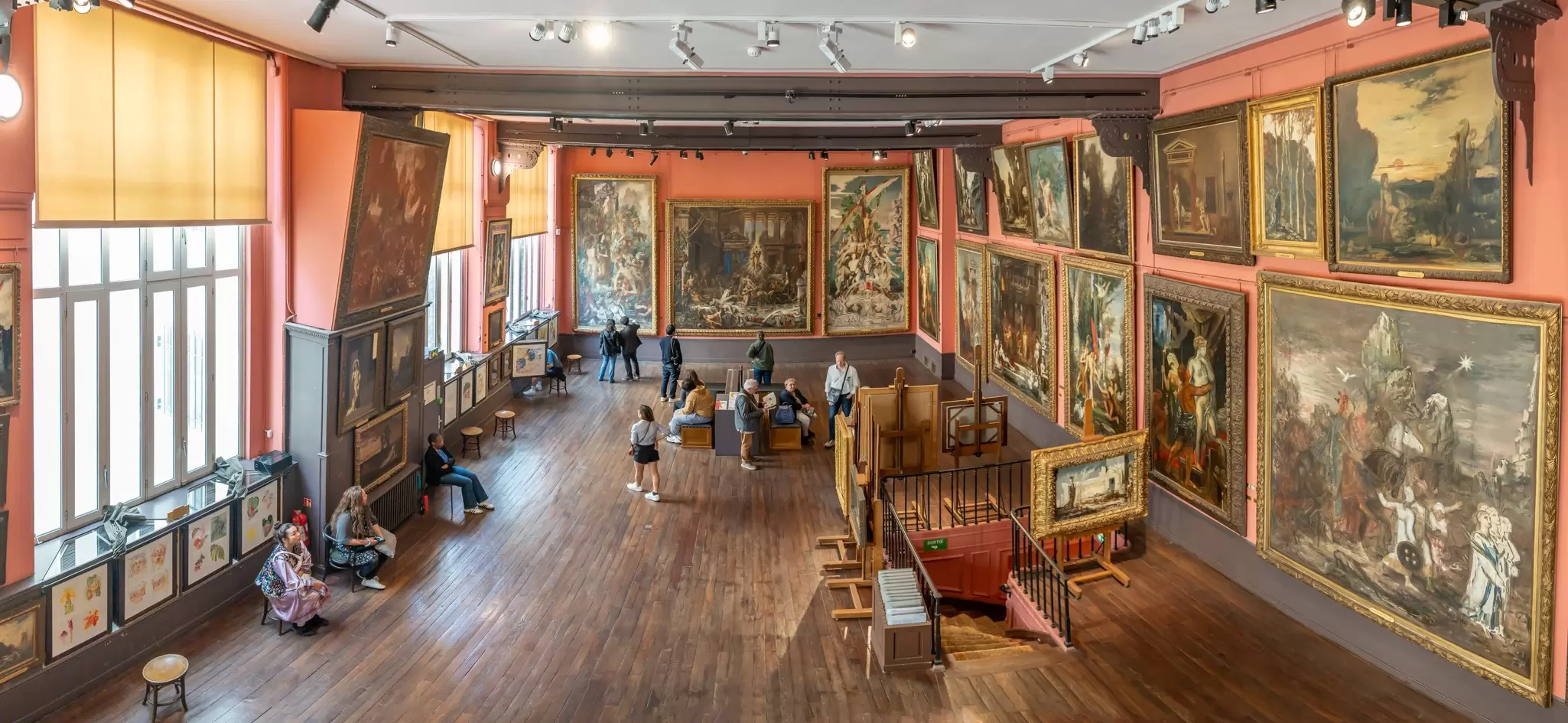 Visitors to the studio at Musée Gustave Moreau, one of Paris' best underrated museums. Franck Legros/Shutterstock