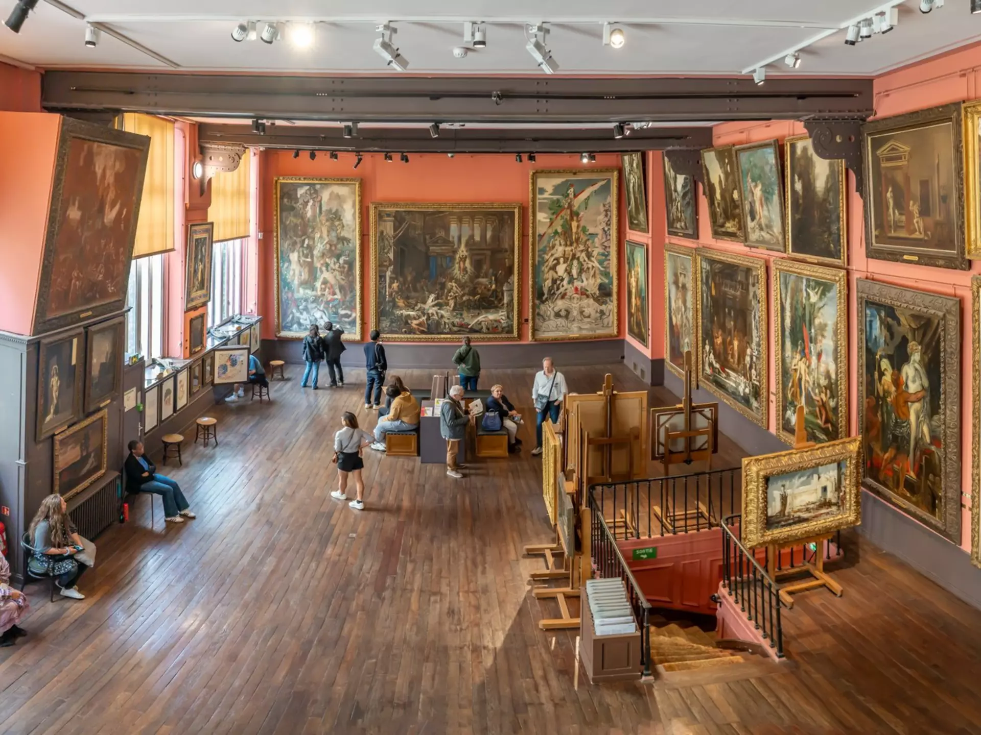 Visitors to the studio at Musée Gustave Moreau, one of Paris' best underrated museums. Franck Legros/Shutterstock