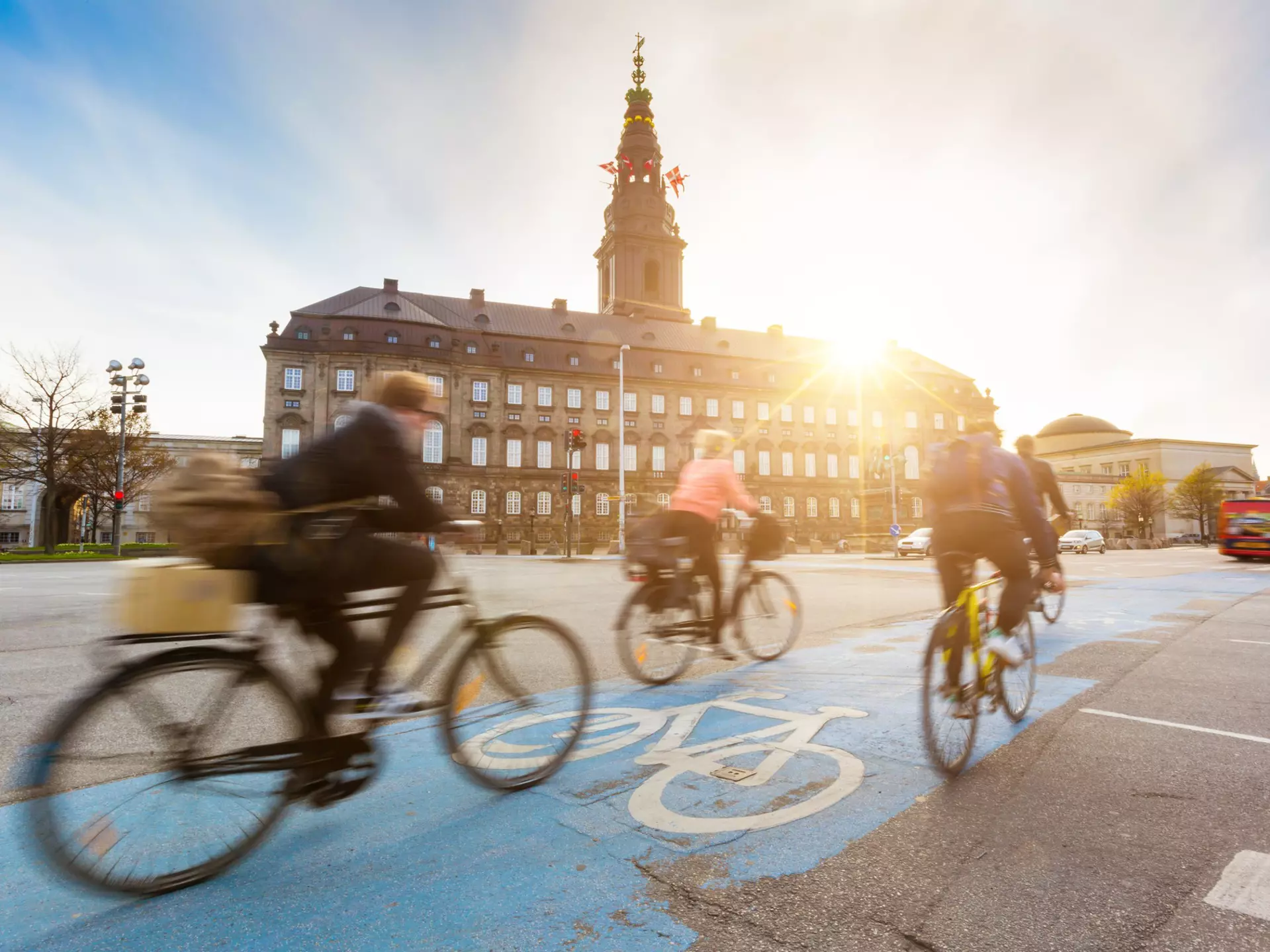 The tower of Christiansborg Palace is the city's best free viewpoint. william87 / Getty Images