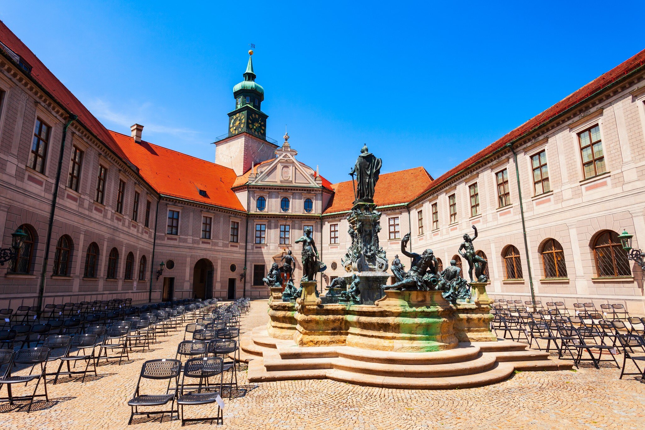 The Munchen Residenz is the former royal palace in Munich, Germany.