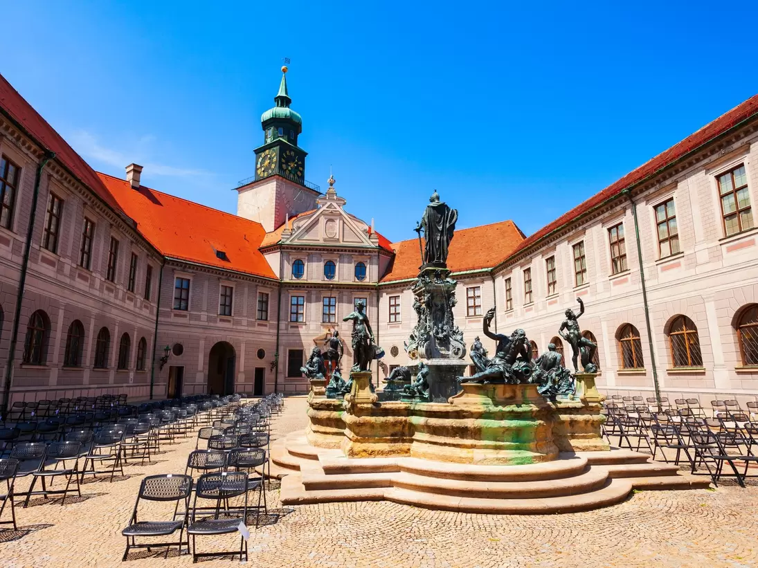 The Munchen Residenz is the former royal palace in Munich, Germany.