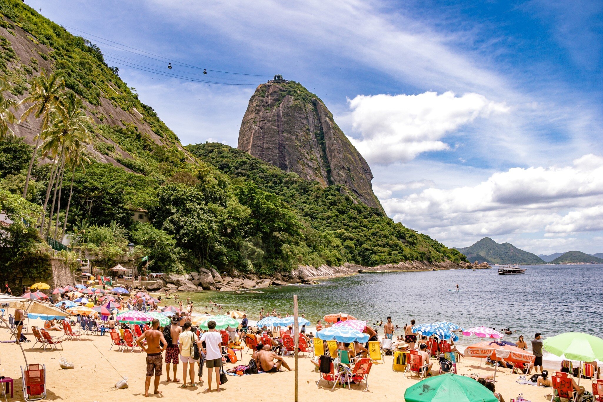 Rio de Janeiro, Brazil - November 19th 2022 - Sunny day at Praia Vermelha (Red Beach), License Type: media, Download Time: 2025-05-28T09:45:41.000Z, User: lonelyplanetmedia, Editorial: true, purchase_order: 65050 - Digital Destinations and Articles, job: Global Publishing WIP, client: Global Publishing WIP, other: Peterson Haggarty // SS Comp Ingestion