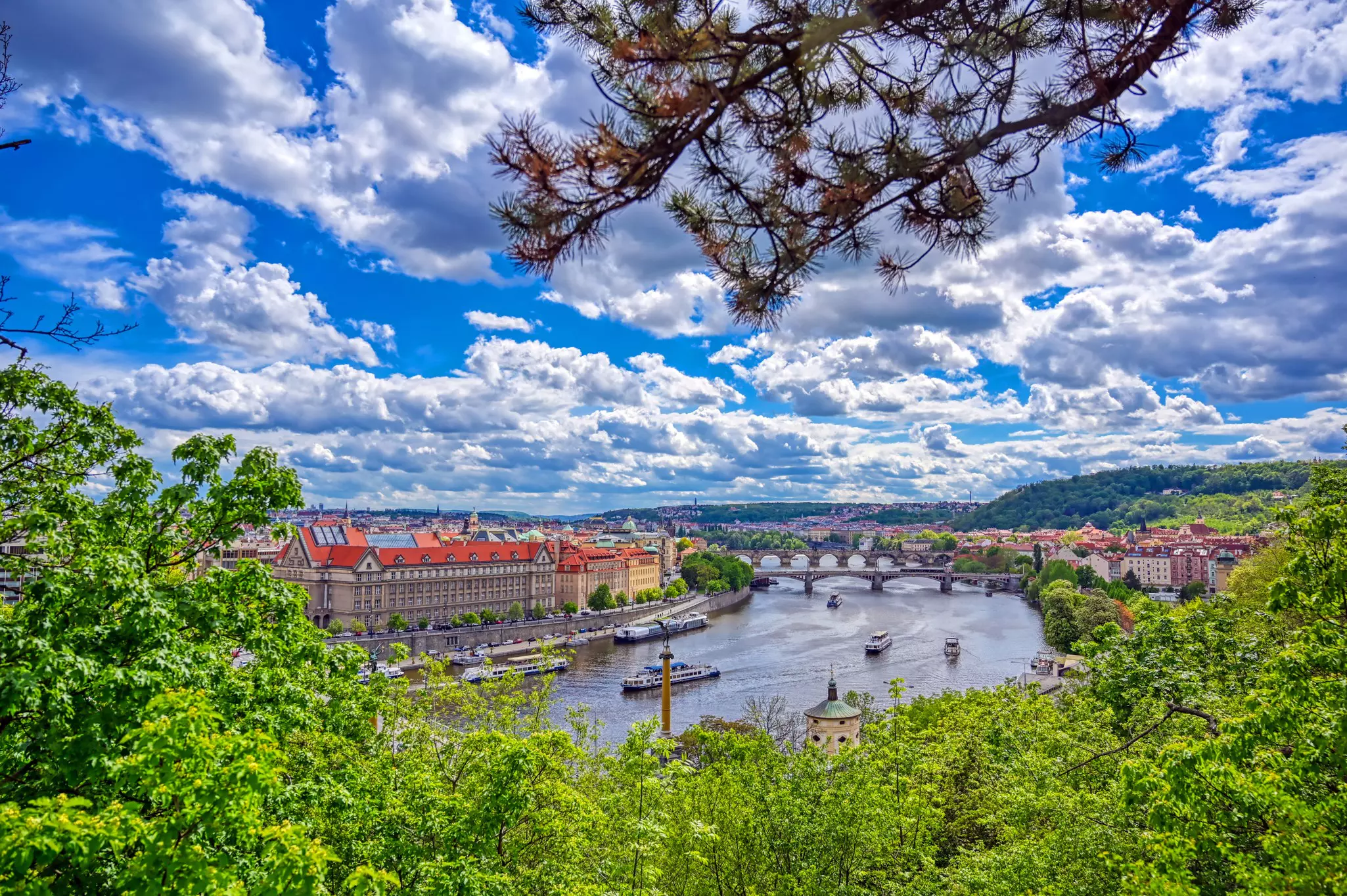 Get out on the Vltava River to see Prague from a new angle (which will delight your children) © JByard / Getty Images