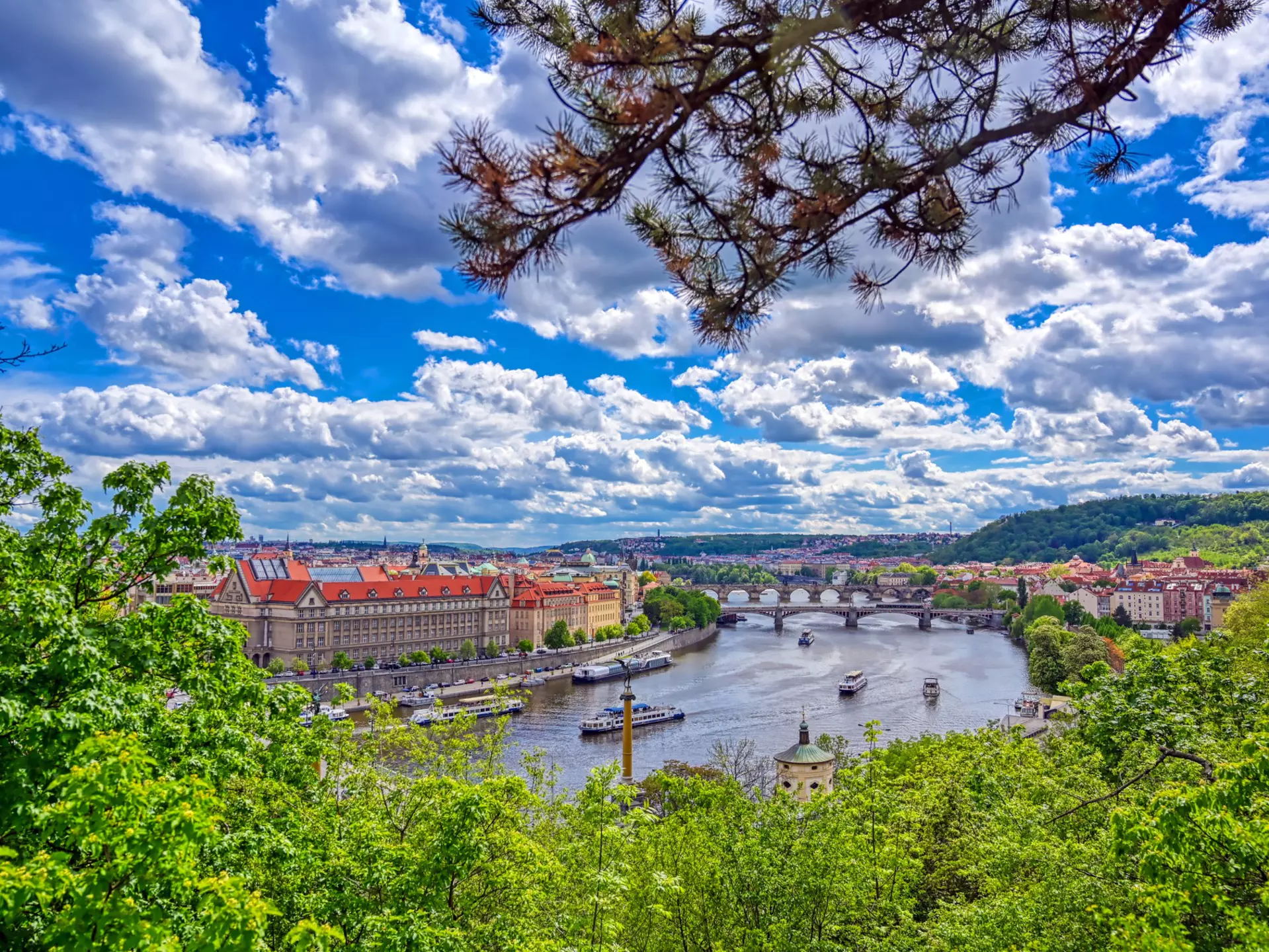 Get out on the Vltava River to see Prague from a new angle (which will delight your children) © JByard / Getty Images